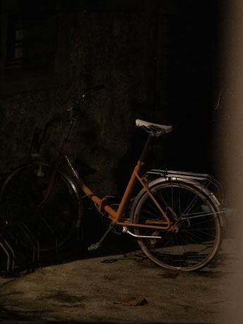 photo vélo de nuit